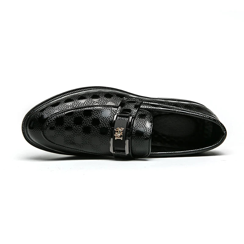 "Emerald Lion" Slip - On Loafer (Brown 6) - | Zavonix