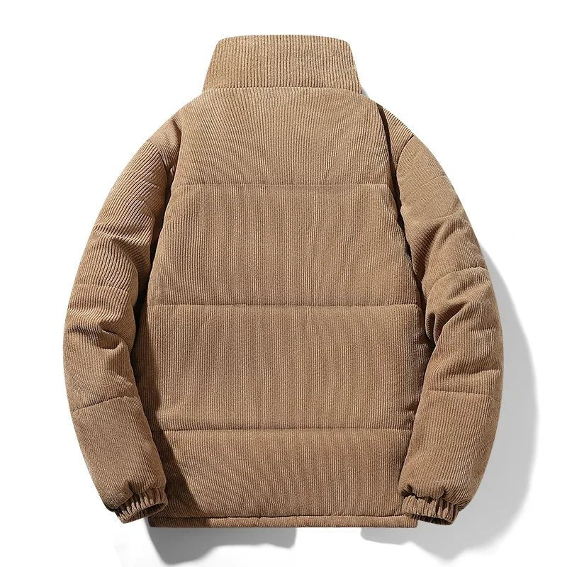 Emerin Velveteen Quilted Jacket (Black S) - | Zavonix