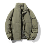 Emerin Velveteen Quilted Jacket (Green S) - | Zavonix