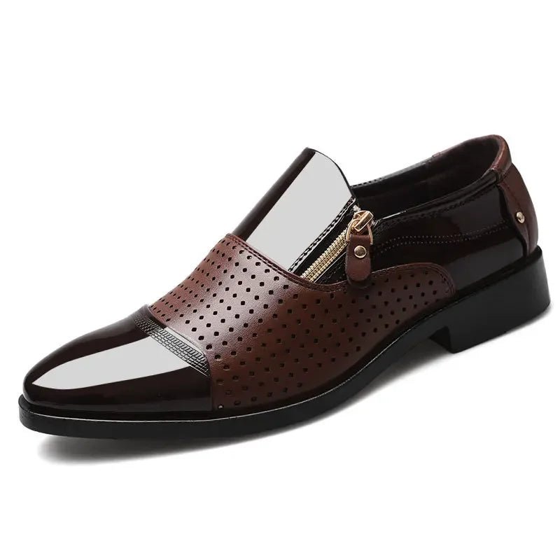 Enrico Bellini Signature Oxford Shoes (Black 6) - | Zavonix