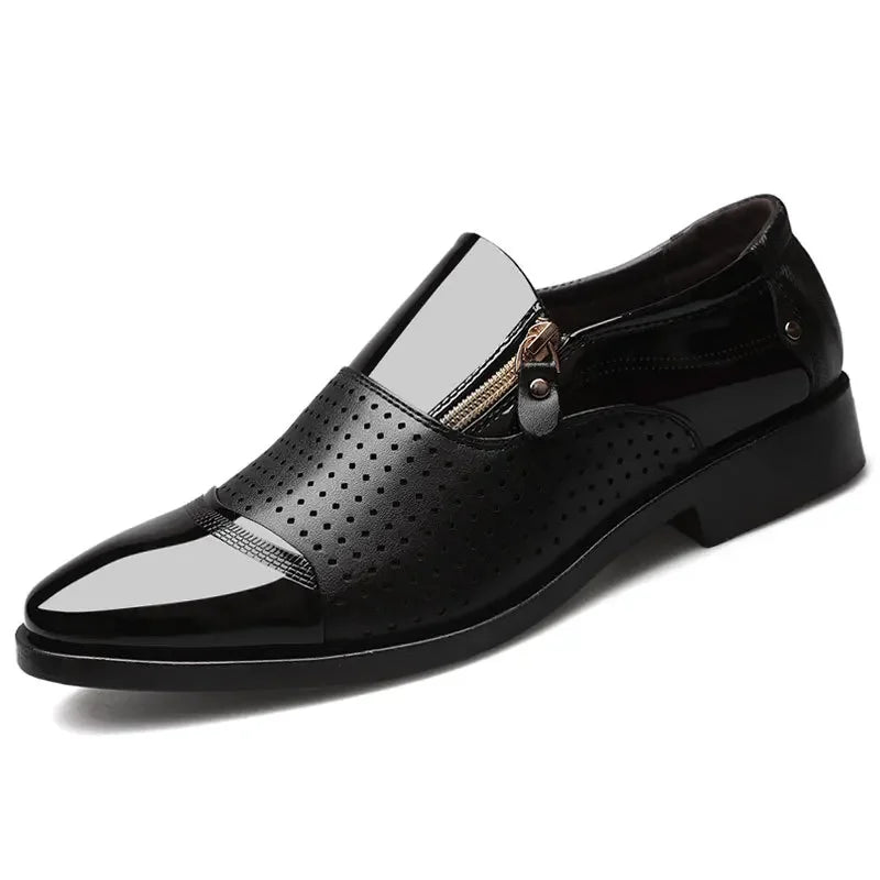 Enrico Bellini Signature Oxford Shoes (Black 6) - | Zavonix