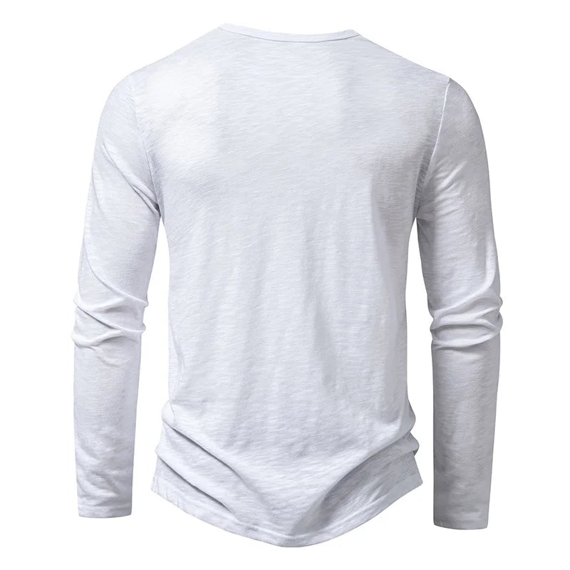 Enzo Cotton Henley product image 11