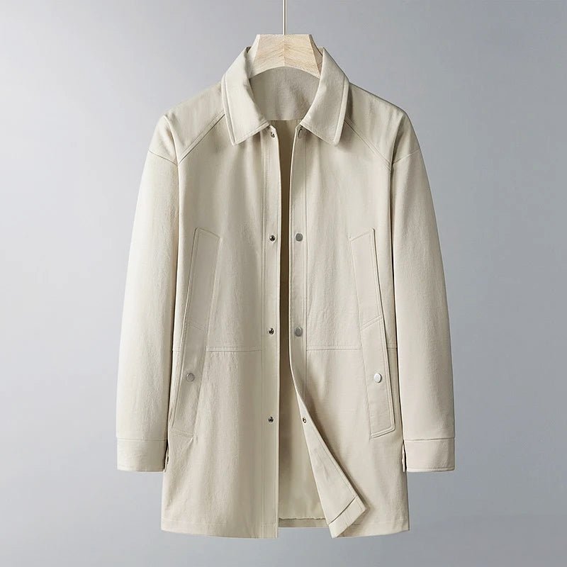 "Essence" Trench Coat (Yellow S) - Trench coat | Zavonix