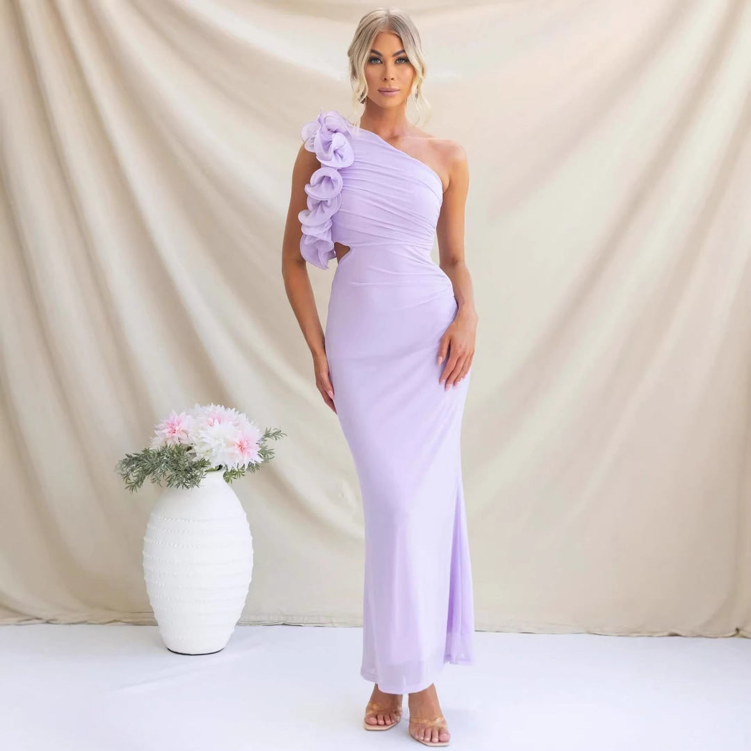Evadelle One-Shoulder Maxi Dress product image 4