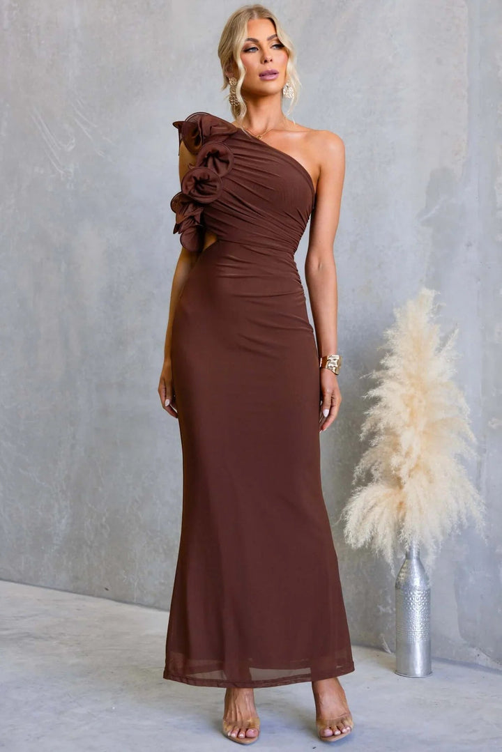 Evadelle One-Shoulder Maxi Dress product image 10