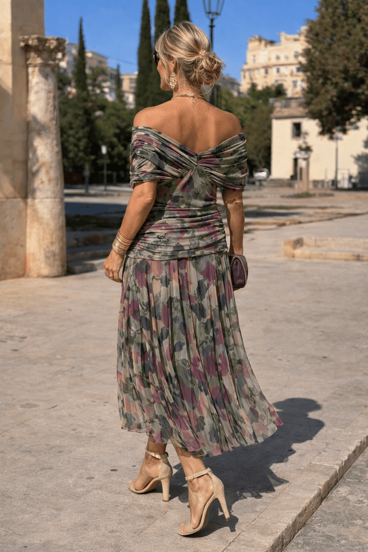 Evangeline Draped Maxi Dress product image 6
