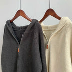 ELLA HOODED CARDIGAN (Black XS) - | Zavonix
