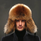 Everest Fur Hat (Beige S) - | Zavonix