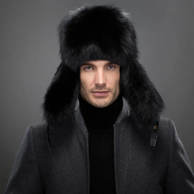 Everest Fur Hat (Black S) - | Zavonix