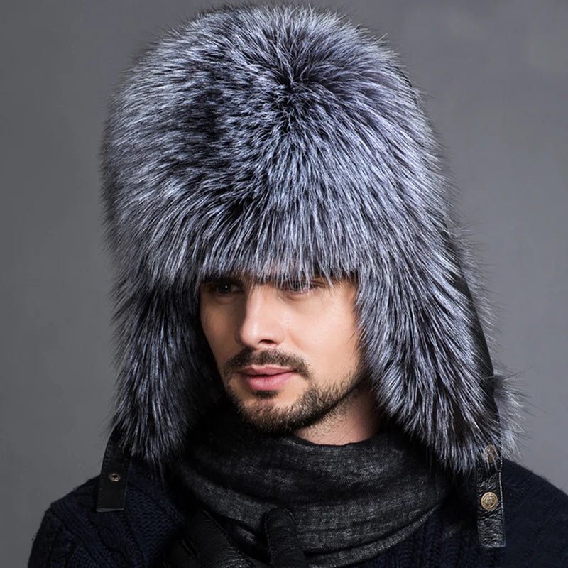 Everest Fur Hat (Silver S) - | Zavonix