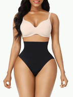 Every - Day Tummy Control Thong (Buy 1 Get 1 FREE) (2ps Beige (Buy 1 Get 1) S (40kg - 50kg/UK6 - 8)) - | Zavonix