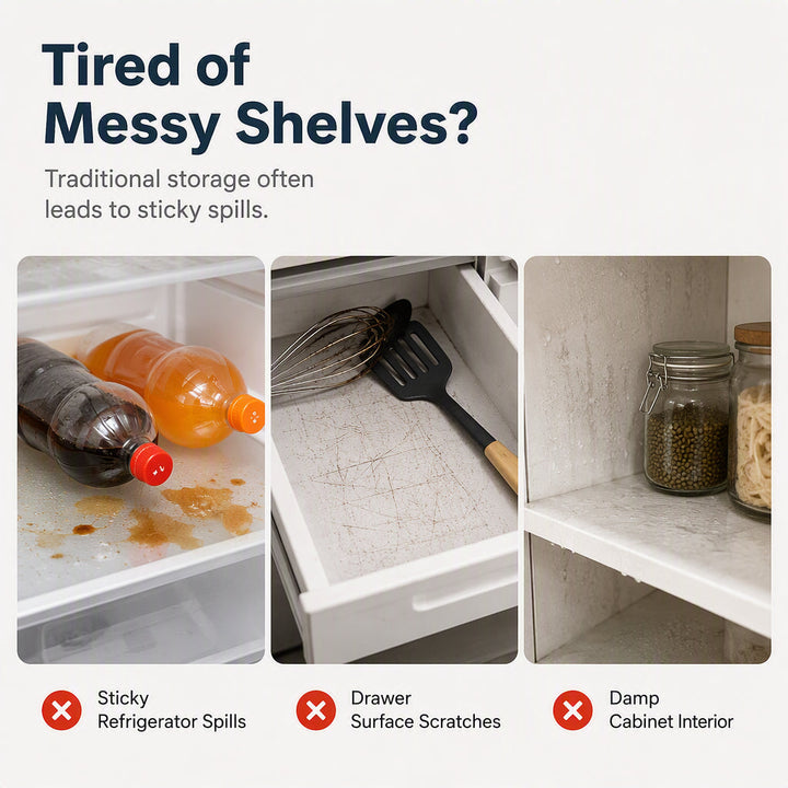Everyday Fridge Shelf Liners Eva 45X29Cm Product Image 03