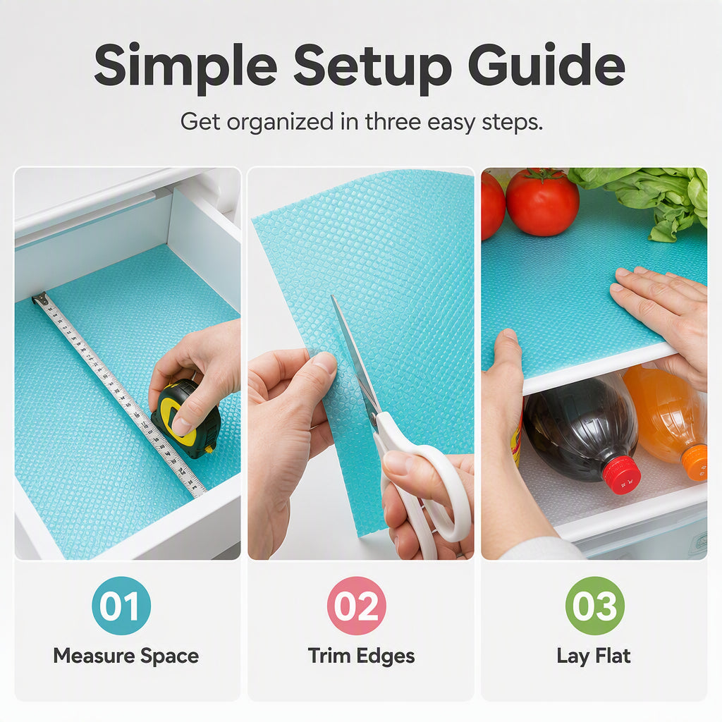 Everyday Fridge Shelf Liners Eva 45X29Cm Product Image 09