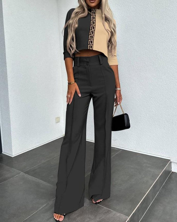Everyday Tailored Pantsuit High Waisted Set Product Image 09