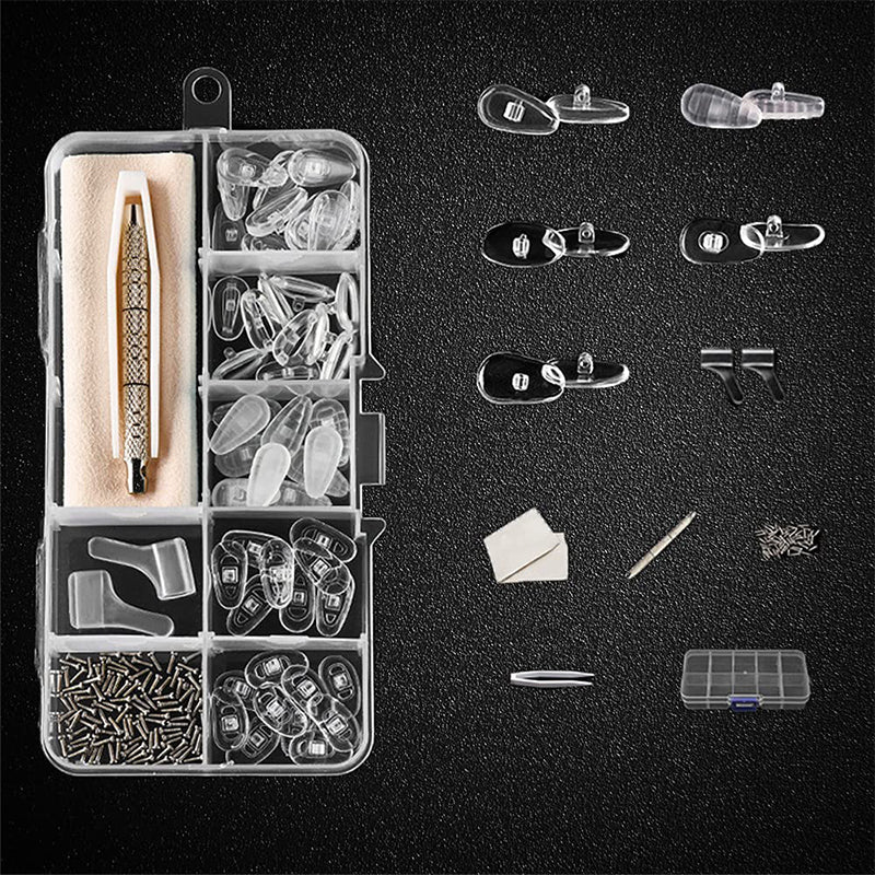 Eyeglass Repair Kit Silicone Nose Pads Product Image 02