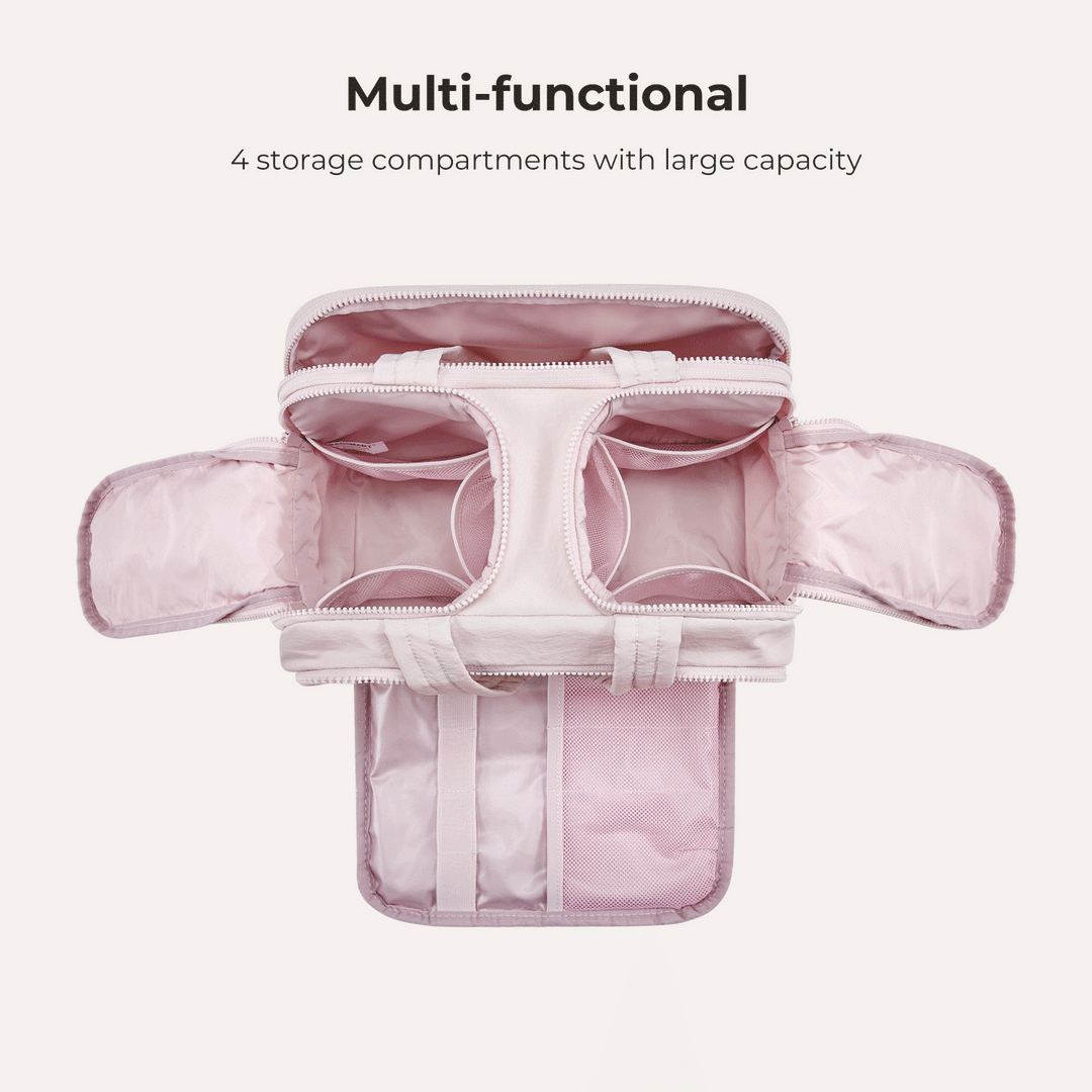 LumaPack — Compact Travel Toiletry Organizer with Durable Compartments