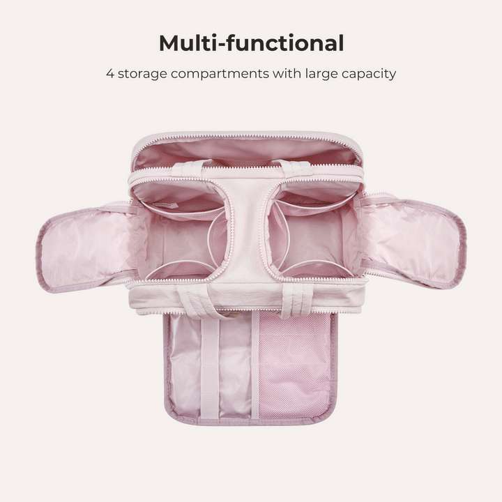 LumaPack — Compact Travel Toiletry Organizer with Durable Compartments