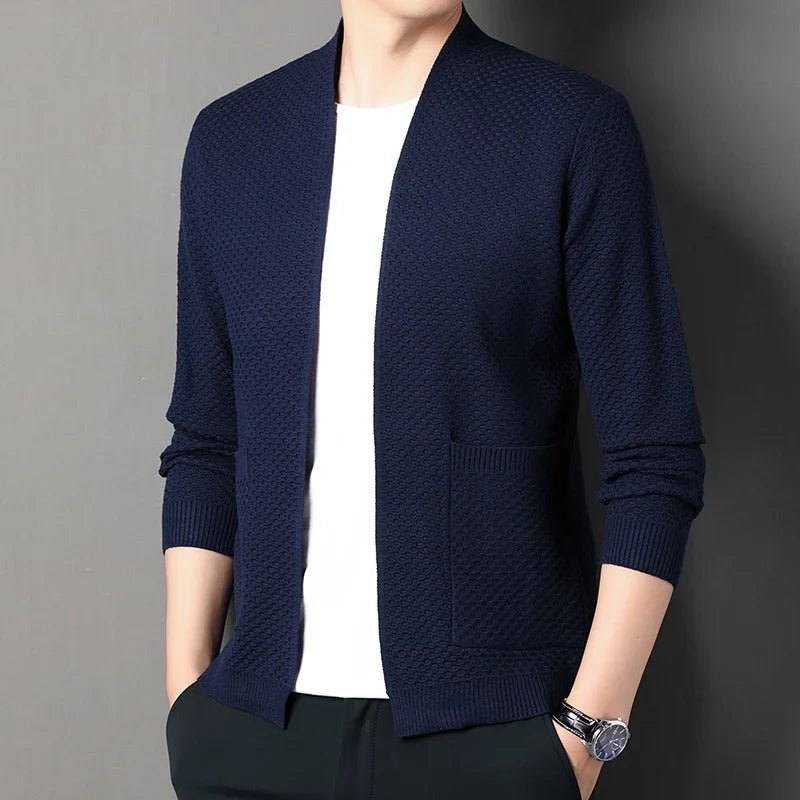 Fabio Morello Jacquard Sweater (Desert Camel XS) - | Zavonix