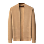 Fabio Morello Jacquard Sweater (Desert Camel XS) - | Zavonix