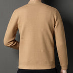 Fabio Morello Jacquard Sweater (Desert Camel XS) - | Zavonix
