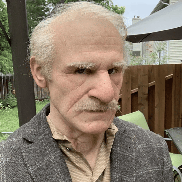 Face - Changer™ — Step Into a New Skin and Leave Everyone Speechless (White - haired old man ) - | Zavonix