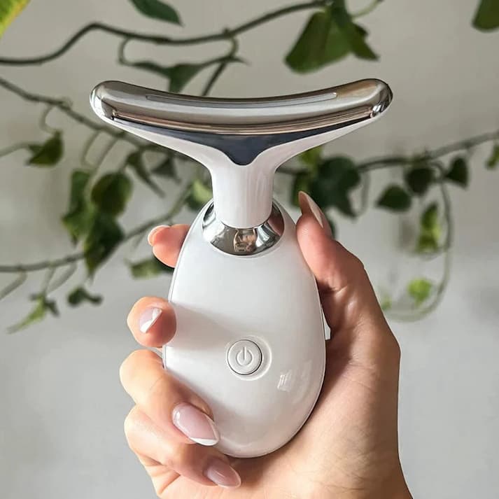 FaceVolt™ — Reclaim Your Youthful Glow and Sculpted Jawline in Minutes (White ) - Facial Sculptor | Zavonix