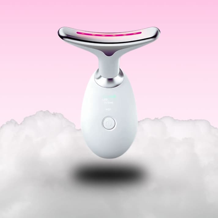 FaceVolt™ — Reclaim Your Youthful Glow and Sculpted Jawline in Minutes (White ) - Facial Sculptor | Zavonix