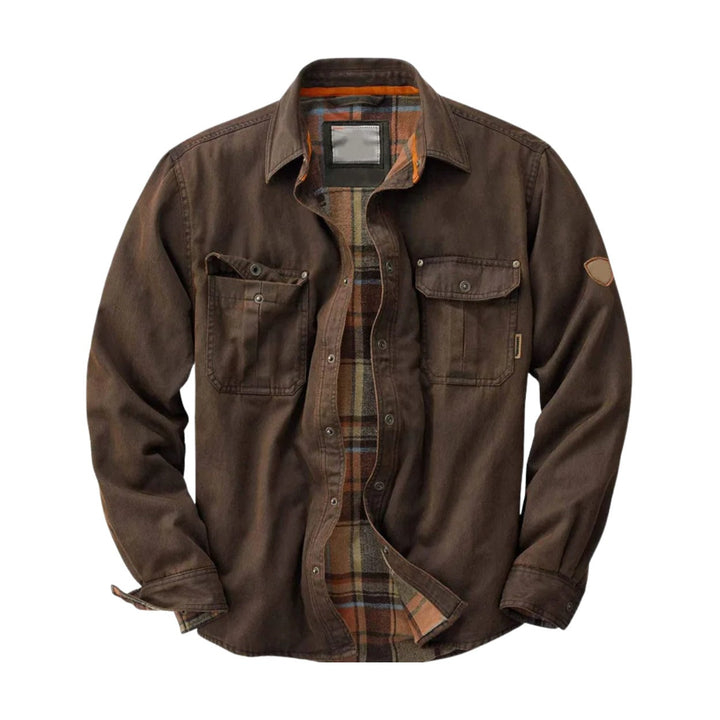 Falkruden Plaid-Lined Shirt Jacket product image 2