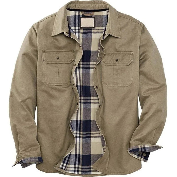 Falkruden Plaid-Lined Shirt Jacket product image 5