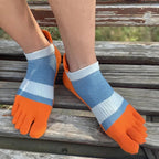 Men’s Toe Socks — Breathable Low-Cut Socks with Toe Separation Design