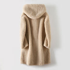 Niva Women's Jacket | Soft Lamb Wool, Lightweight Hooded Design