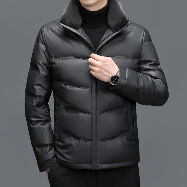 Feather - Light Down Lumière Jacket (Gray XS) - | Zavonix