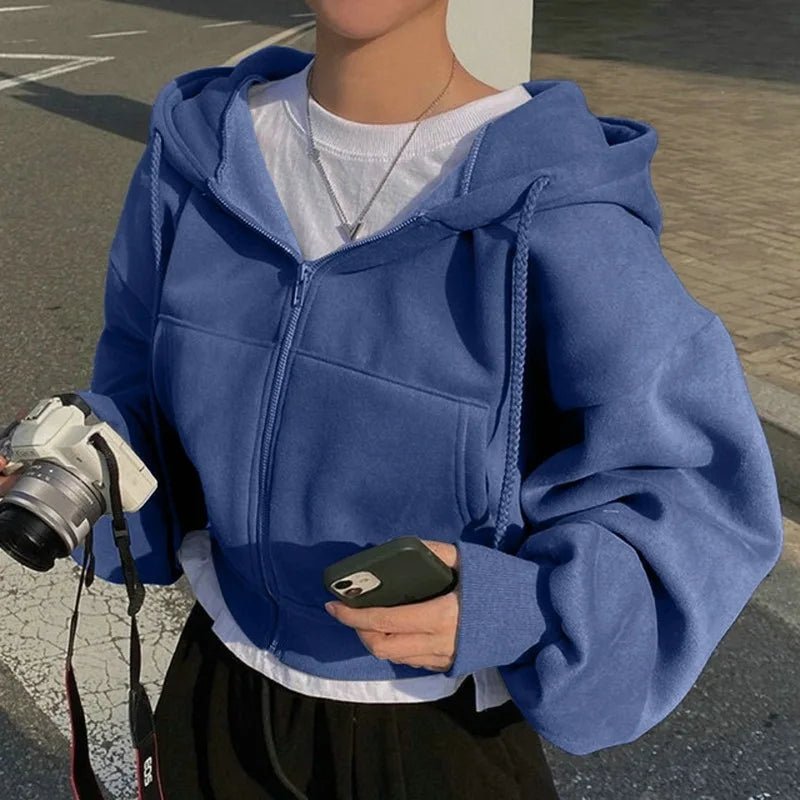 FeatherFlex Hoodie™ — Glide Through Autumn Days Wrapped in Effortless Cool Comfort (Blue XL) - | Zavonix