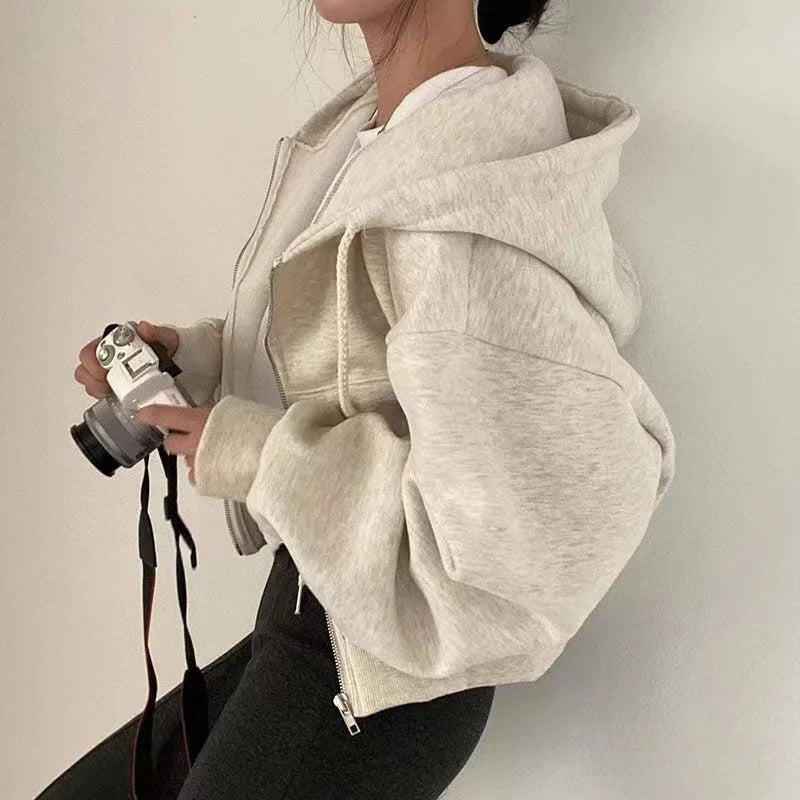 FeatherFlex Hoodie™ — Glide Through Autumn Days Wrapped in Effortless Cool Comfort (FlowerGrey XL) - | Zavonix