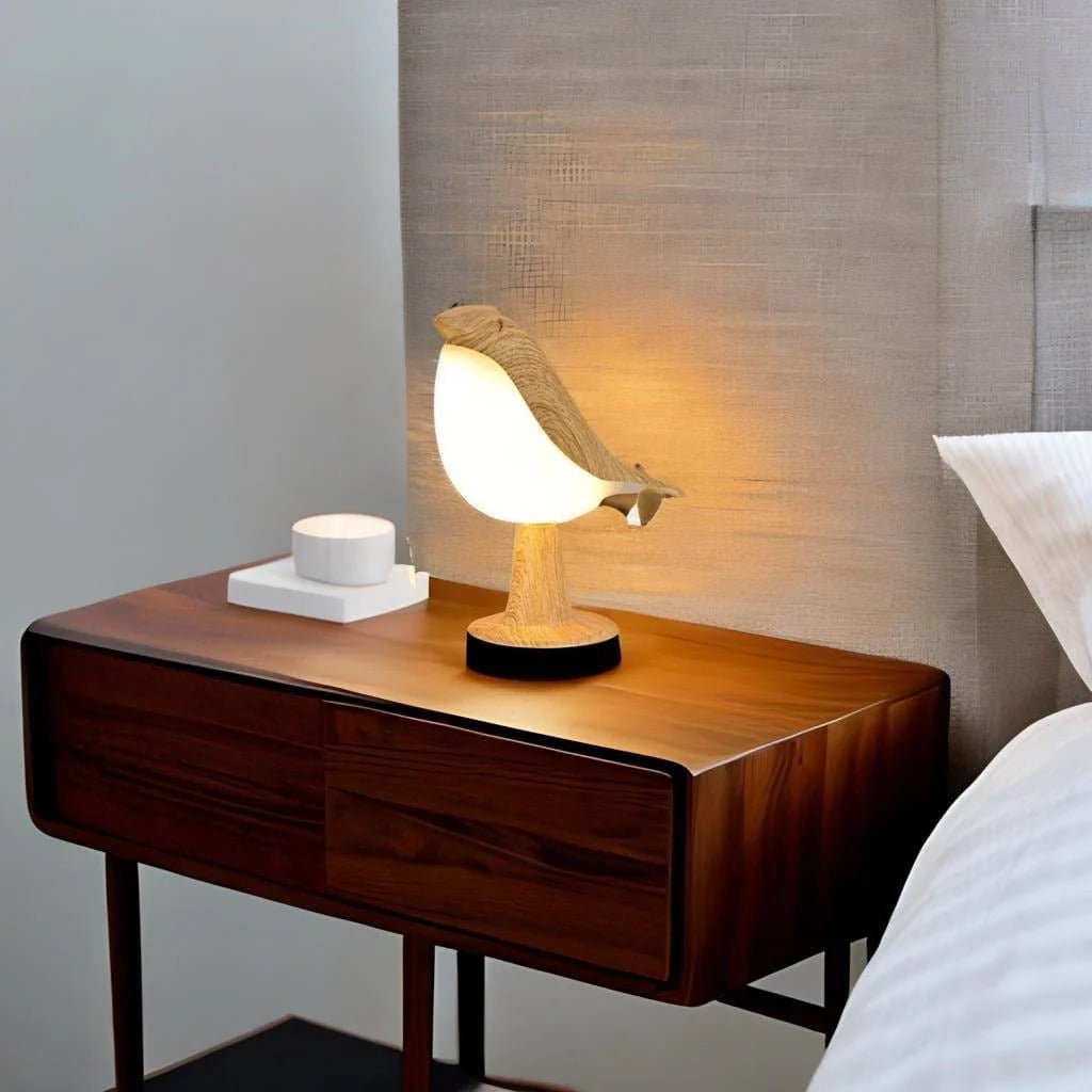 FeatherGlow - Bedside Lamp