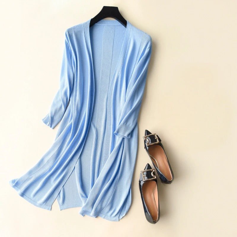 FeatherKnit™ — Experience Effortless Cool Confidence That Lasts All Day (Blue XS) - | Zavonix