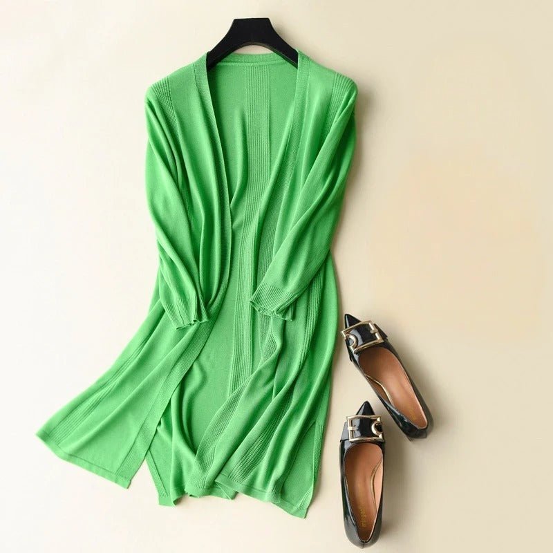 FeatherKnit™ — Experience Effortless Cool Confidence That Lasts All Day (Green XS) - | Zavonix