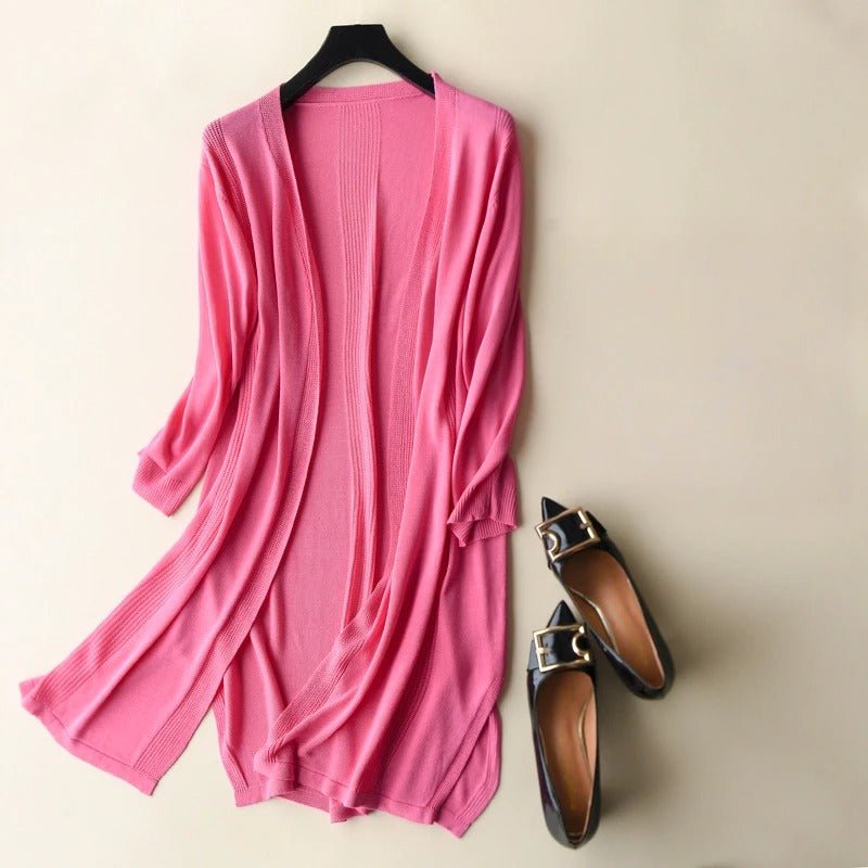 FeatherKnit™ — Experience Effortless Cool Confidence That Lasts All Day (Pink XS) - | Zavonix