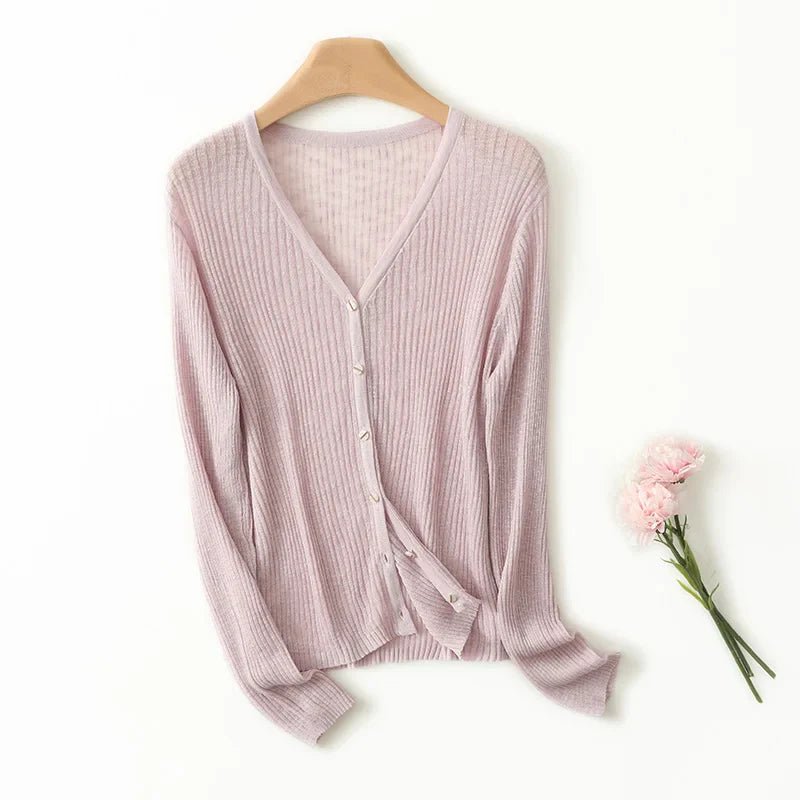 FeatherLite Wool Cardigan™ — Command Respect with Every Effortless Layer and Cloud - Like Comfort (Black XS) - | Zavonix