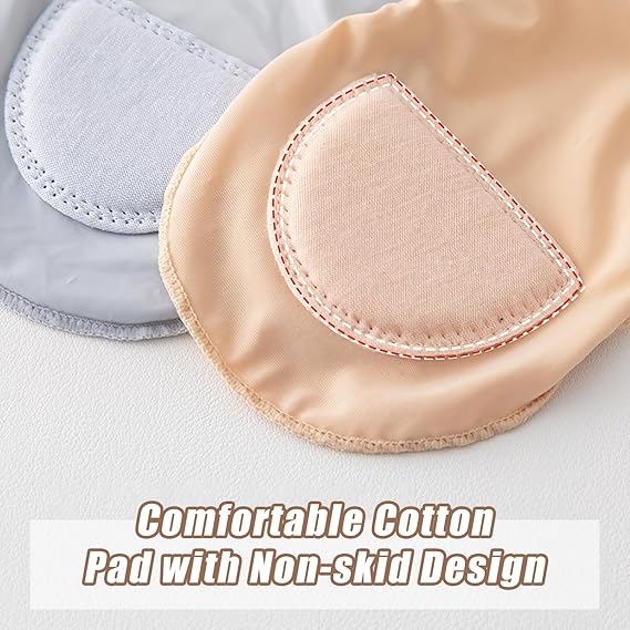 Featherstep Cushioned No Show Socks 4 Pair Product Image 04