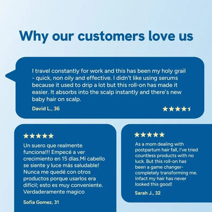 Felicity Hair Growth Serum | Powerful Follicle Activator, Precision Roller