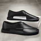 Fernando Leather Sandals (Black 5) - | Zavonix