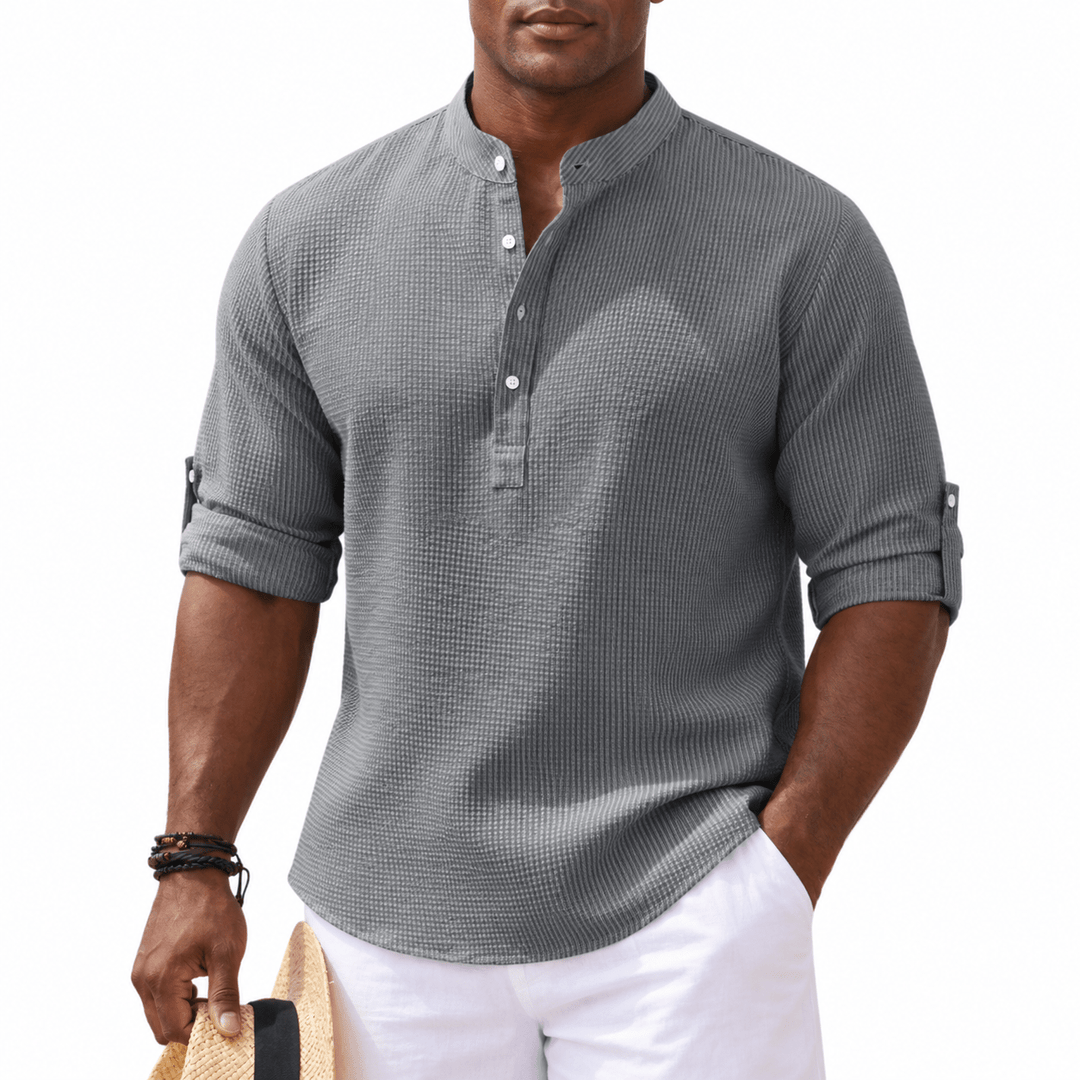 Fenrathen Textured Henley product image 3