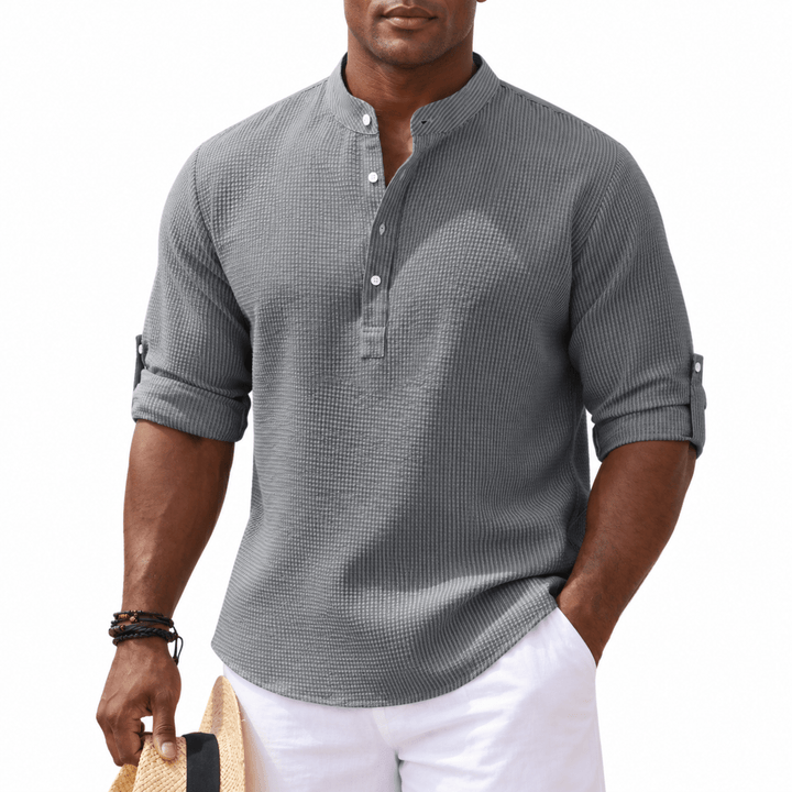 Fenrathen Textured Henley product image 3