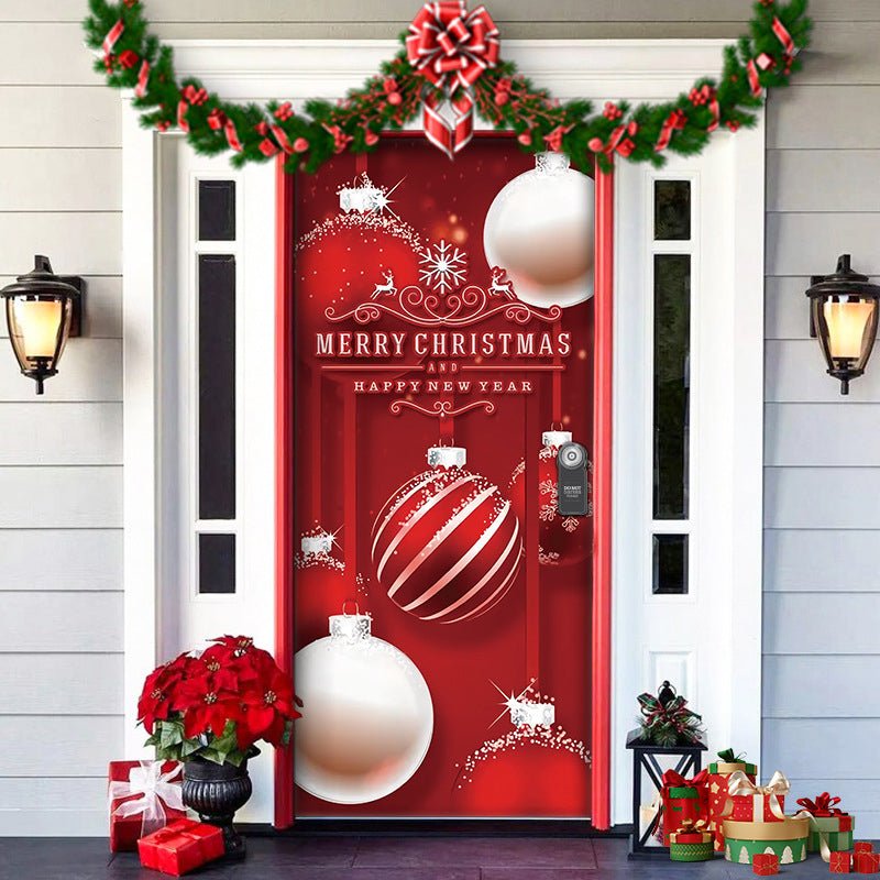 FestiveFront Door Cover™ — Turn Every Entrance into an Instant Holiday Showstopper (19 ) - Christmas | Zavonix