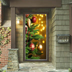 FestiveFront Door Cover™ — Turn Every Entrance into an Instant Holiday Showstopper (1 ) - Christmas | Zavonix