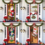 FestiveFront Door Cover™ — Turn Every Entrance into an Instant Holiday Showstopper (1 ) - Christmas | Zavonix