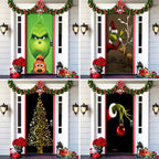 FestiveFront Door Cover™ — Turn Every Entrance into an Instant Holiday Showstopper (1 ) - Christmas | Zavonix