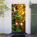 FestiveFront Door Cover™ — Turn Every Entrance into an Instant Holiday Showstopper (1 ) - Christmas | Zavonix