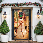 FestiveFront Door Cover™ — Turn Every Entrance into an Instant Holiday Showstopper (1 ) - Christmas | Zavonix
